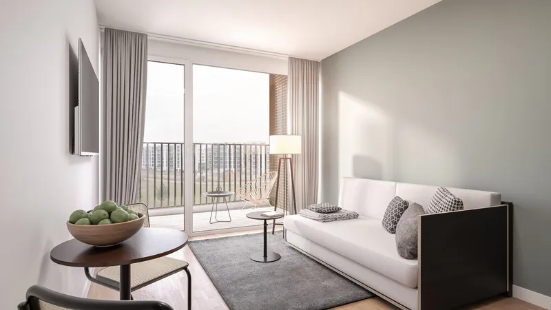 Vollmöblierte Appartement am Gleispark (All-Inklusive- Mietlfertig — photo 1